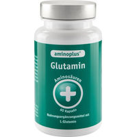Produktbild von Aminoplus L-Glutamin Kapseln 60 Stück laktosefrei und glutenfrei