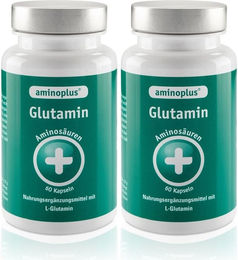 aminoplus L-Glutamin Kapseln laktosefrei und glutenfrei – Bild 1 von 1