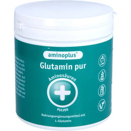 aminoplus L-Glutamin pur Pulver 300 g – Bild 1 von 2