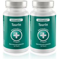 Produktbild von aminoplus Taurin Kapseln laktosefrei und glutenfrei