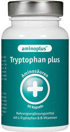 Aminoplus Tryptophan Plus Kapseln mit L-Tryptophan und B-Komplex für Erwachsene 60 Kapseln – Bild 1 von 1