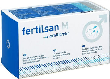Amitamin Fertilsan M Kapseln für Männer 90 Stück – Bild 1 von 1
