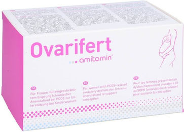Amitamin Ovarifert PCOS Vitamin-Kombination Kapseln für Frauen 120 Stück – Bild 1 von 1