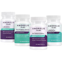 Produktbild von AMORELIE Health Lustmacher Set für Paare mit Kapseln für Frauen und Männer