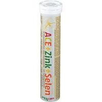 Produktbild von AmosVital ACE Zink Selen Vitamin-Kombination Brausetabletten Exotikgeschmack