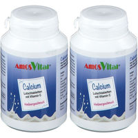 Produktbild von AmosVital Calcium mit Vitamin C Lutschtabletten