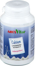 AmosVital Calcium mit Vitamin C Lutschtabletten – Bild 1 von 1