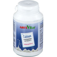Produktbild von AmosVital Calcium mit Vitamin C Lutschtabletten