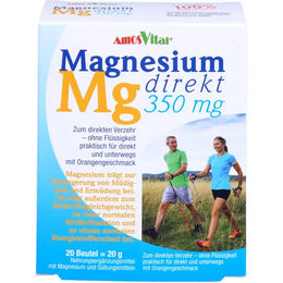 AMOSVITAL Magnesium Pulver 350 mg 20 Sticks – Bild 1 von 1