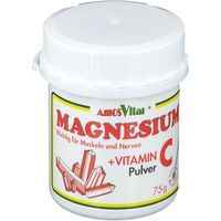 Produktbild von AmosVital Magnesium und Vitamin C Pulver