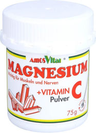 AmosVital Magnesium und Vitamin C Pulver 75 g – Bild 1 von 1