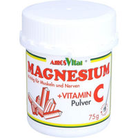 Produktbild von AmosVital Magnesium und Vitamin C Pulver 75 g