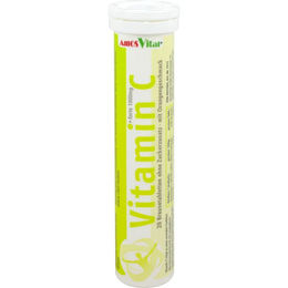 AmosVital Vitamin C 1000 mg Ascorbinsäure Brausetabletten 20 Stück – Bild 1 von 1