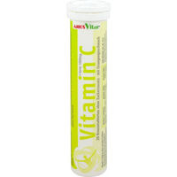 Produktbild von AmosVital Vitamin C 1000 mg Ascorbinsäure Brausetabletten 20 Stück
