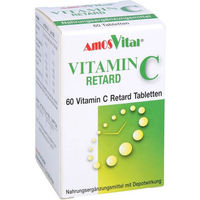 Produktbild von AmosVital Vitamin C Ascorbinsäure Retard Tabletten mit Depotwirkung 60 Stück