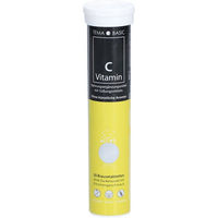 Produktbild von AmosVital Vitamin C Brausetabletten mit Ascorbinsäure 180 Stück