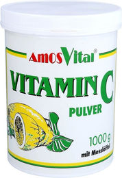 AMOSVITAL Vitamin C Pulver mit 1000 mg Ascorbinsäure – Bild 1 von 1