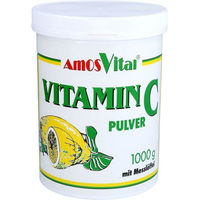 Produktbild von AMOSVITAL Vitamin C Pulver mit 1000 mg Ascorbinsäure