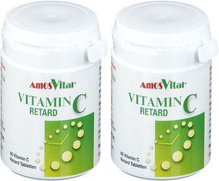 AmosVital Vitamin C retard Ascorbinsäure Tabletten 120 Stück – Bild 1 von 1