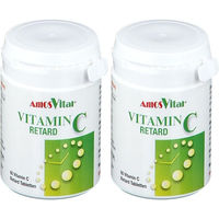 Produktbild von AmosVital Vitamin C retard Ascorbinsäure Tabletten 120 Stück