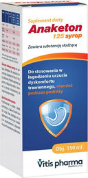 ANAKETON 125 Sirup Vitis Pharma 150 ml – Bild 1 von 1