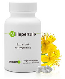 Anastore Johanniskraut Nahrungsergänzungsmittel 230 mg 60 Kapseln vegan laktosefrei – Bild 1 von 1