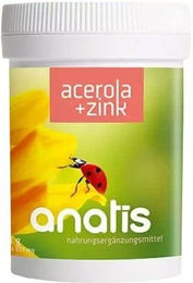 anatis Acerola und Zink Gluconat Kapseln ohne Zusatzstoffe – Bild 1 von 1