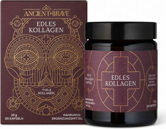 Ancient + Brave Noble Collagen Kapseln mit Typ II Kollagen aus Huhn glutenfrei – Bild 1 von 3