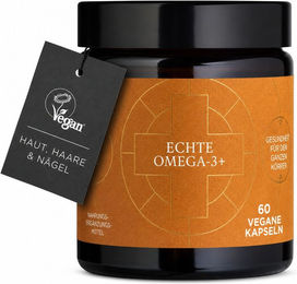 Ancient + Brave True Omegas+ Kapseln vegan ohne Zusatzstoffe für Erwachsene, Schwangere und Stillende – Bild 1 von 3