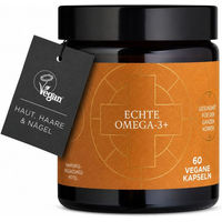 Produktbild von Ancient + Brave True Omegas+ Kapseln vegan ohne Zusatzstoffe für Erwachsene, Schwangere und Stillende