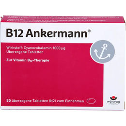 Ankermann Vitamin B12 Tabletten glutenfrei 50 Stück – Bild 1 von 3