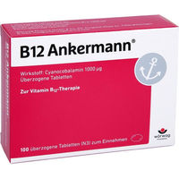 Produktbild von Ankermann Vitamin B12 überzogene Tabletten 100 Stück