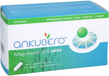 ANKUBERO Magnesium 200 Komplex Kapseln 120 Stück – Bild 1 von 1