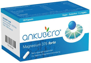ANKUBERO Magnesium 375 forte Kapseln 120 Stück – Bild 1 von 2