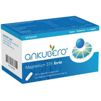 Produktbild von ANKUBERO Magnesium 375 forte Kapseln 120 Stück