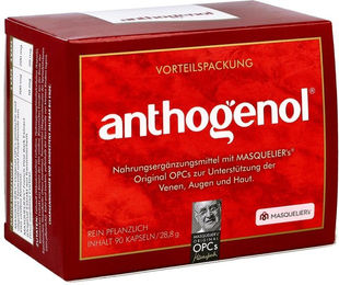 Anthogenol Masqueliers Original OPCs Kapseln vegan 90 Stück – Bild 1 von 2