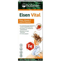 Produktbild von Anton Hübner Eisen Vital Bio Flüssig Vegan Bio Glutenfrei Laktosefrei für Erwachsene und Kinder