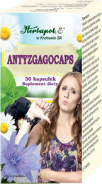 Antyzgagocaps Kräuter-Komplex von HERBAPOL KRAKAU 30 Kapseln – Bild 1 von 1