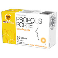 Produktbild von ApipolFarma Propolis Forte Lutschtabletten Orange 30 Stück
