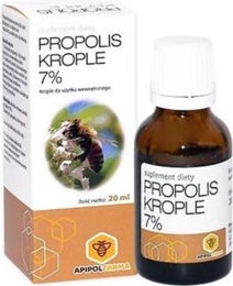 ApipolFarma Propolis Tropfen 7% mit Extrakt 20 ml – Bild 1 von 2