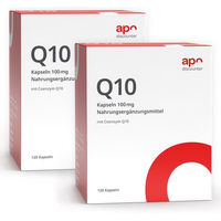 Produktbild von apodiscounter Coenzym Q10 Kapseln mit Ubiquinon 100 mg vegan 240 Stück