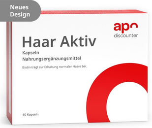 apodiscounter Haar Aktiv Biotin-Komplex Kapseln 60 Stück – Bild 1 von 1