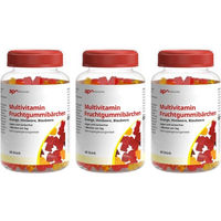 Produktbild von apodiscounter Multivitamin Fruchtgummibärchen zuckerfrei und vegan für Kinder und Erwachsene 180 Stück