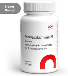 apodiscounter Schwarzkümmelöl Kapseln 500 mg 60 Stück – Bild 1 von 1