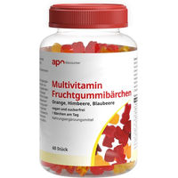 Produktbild von apodiscounter Vitamin Gummibärchen vegan und zuckerfrei für Kinder und Erwachsene