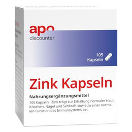 apodiscounter Zink Picolinat Kapseln 10 mg 105 Stück – Bild 1 von 1