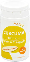ApoFit Curcuma 400 mg mit Vitamin C Kapseln – Bild 1 von 1