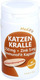 ApoFit ImmunoFit Kapseln mit Katzenkralle 250 mg und Zink 5 mg 60 Stück – Bild 1 von 1