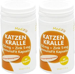 ApoFit Katzenkralle 250 mg und Zink 5 mg Kapseln – Bild 1 von 1