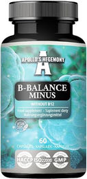 Apollo's Hegemony B-Balance Minus B-Komplex Vegan 60 Kapseln – Bild 1 von 5